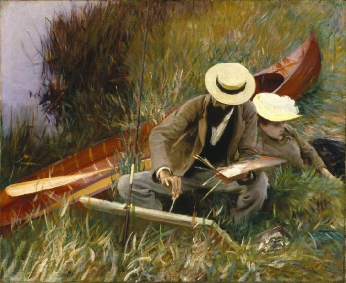 John Singer Sargent An Out of Doors Study